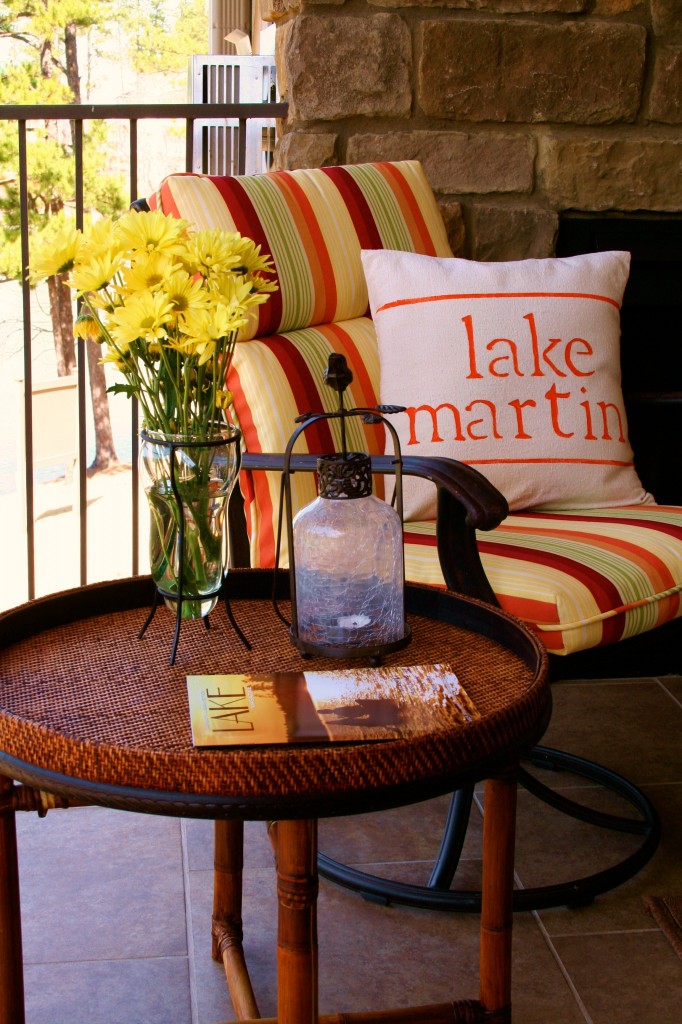 painted drop cloth pillows