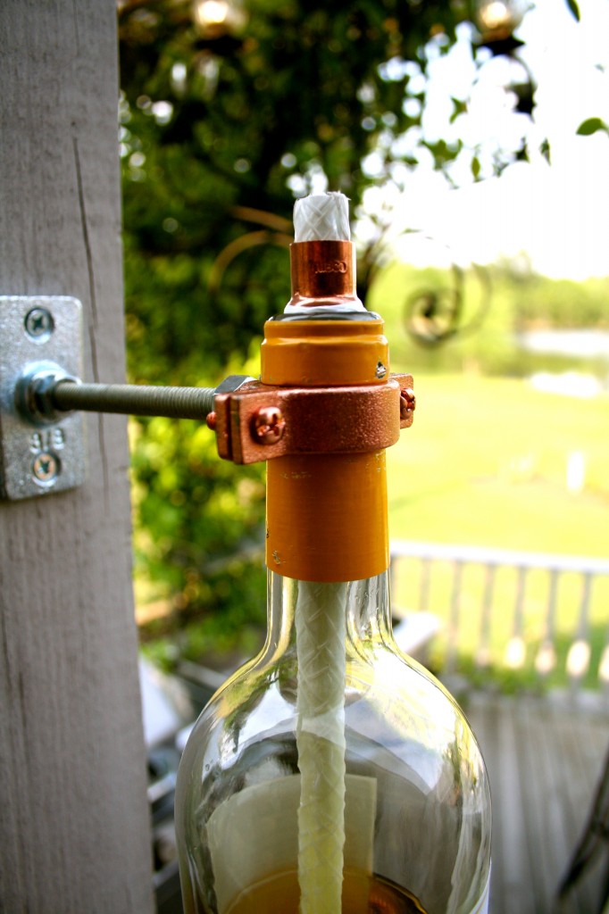 Recycled Wine BottleTorch