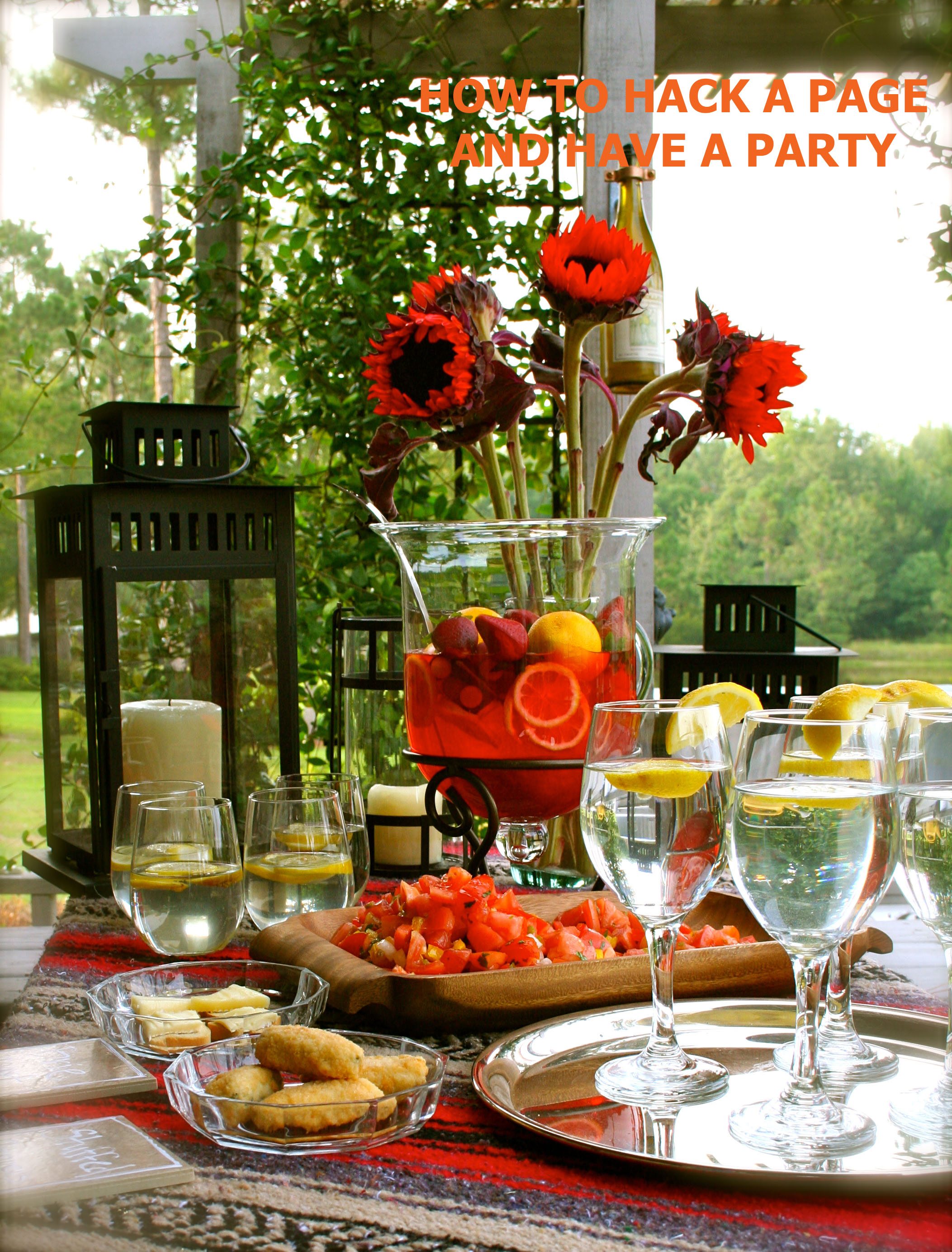 Pottery Barn inspired party