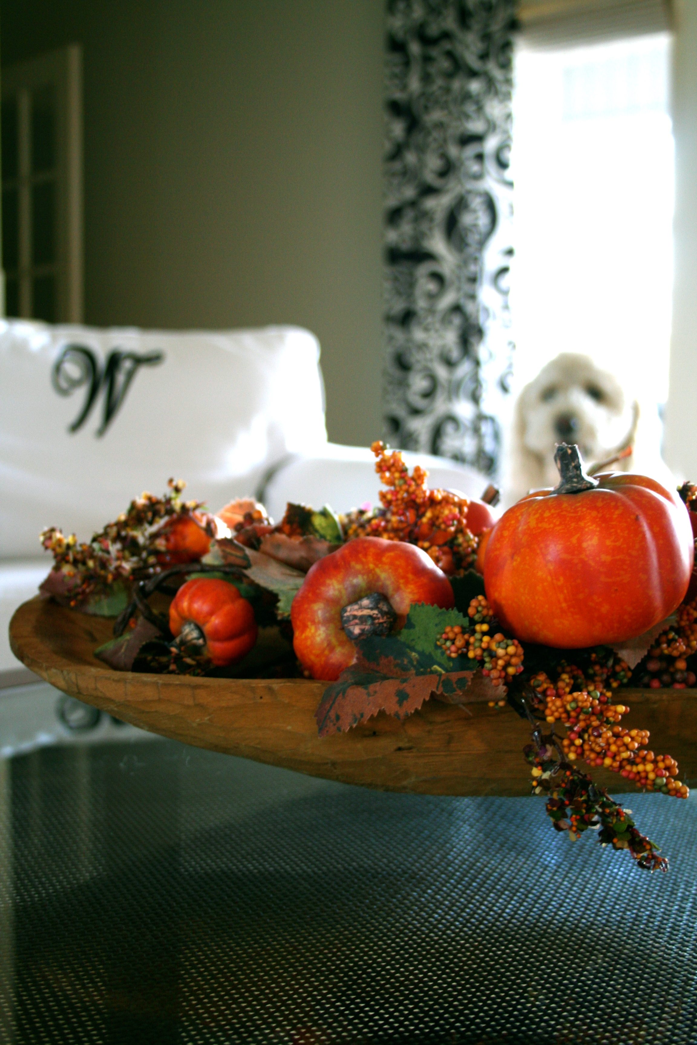 Tour of the Fall Living Room