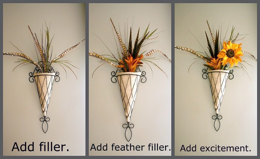 How to make a fall door arrangement.