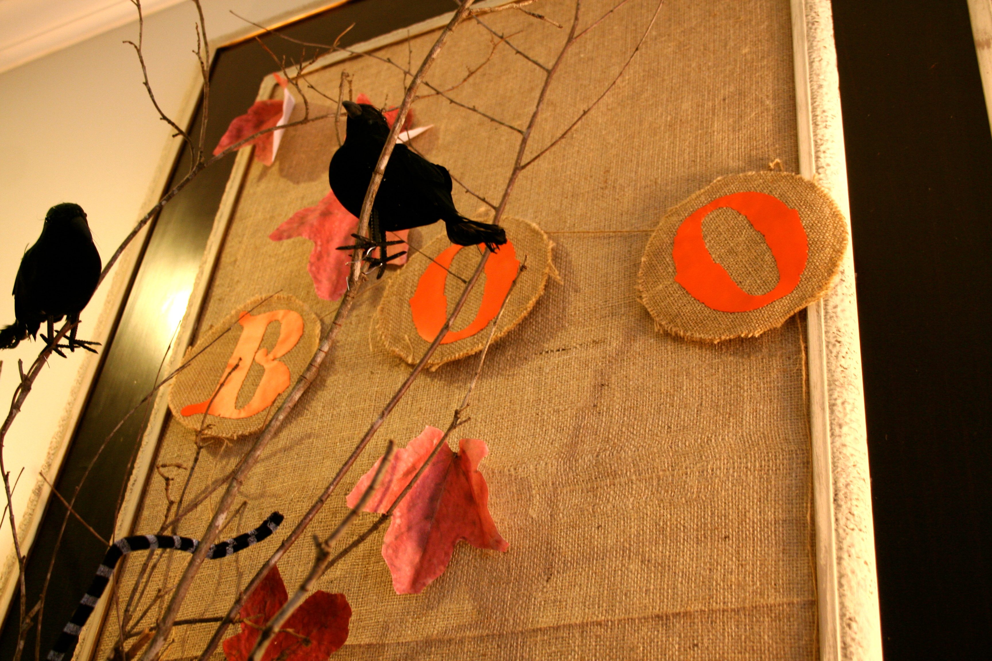 Spooky Mantel