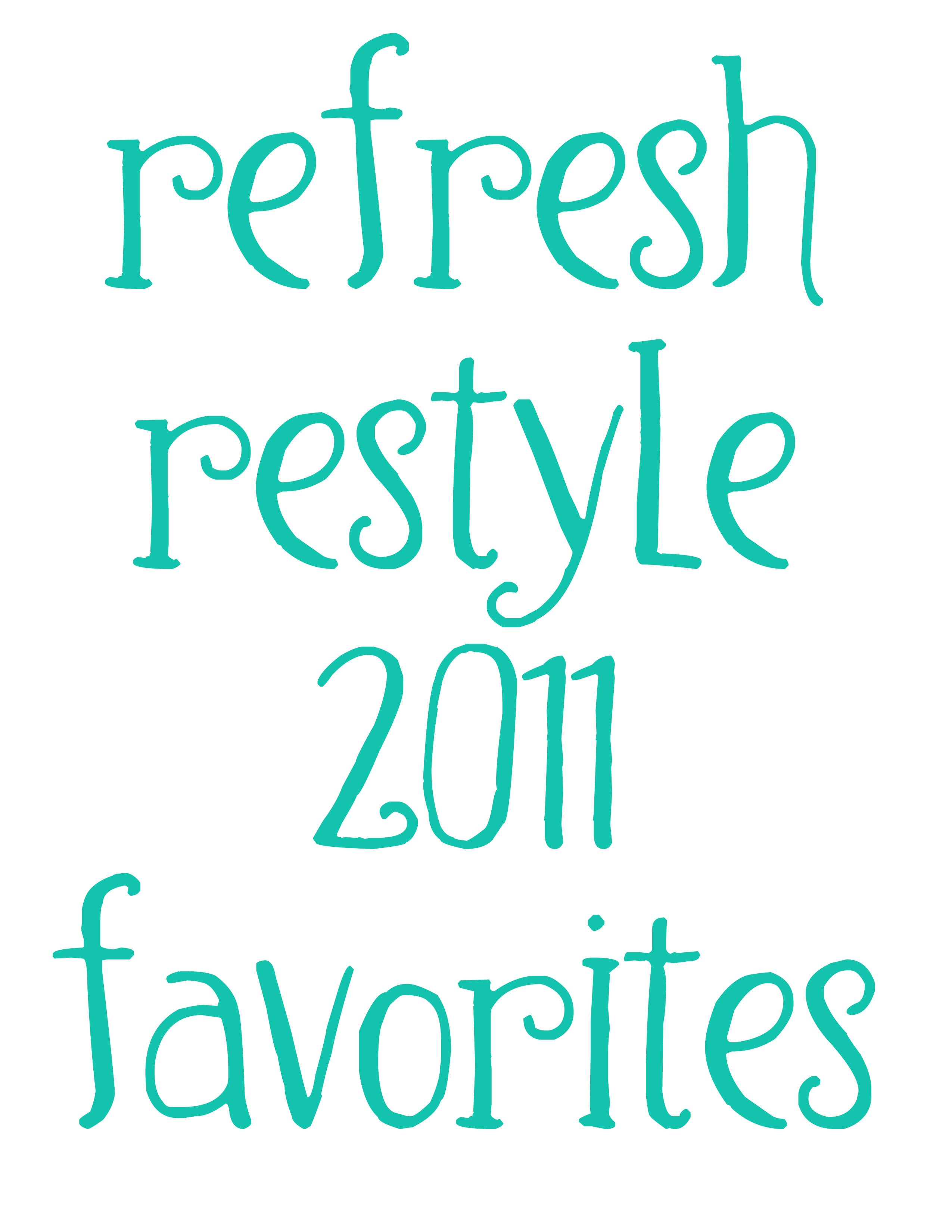 Favorites of 2011