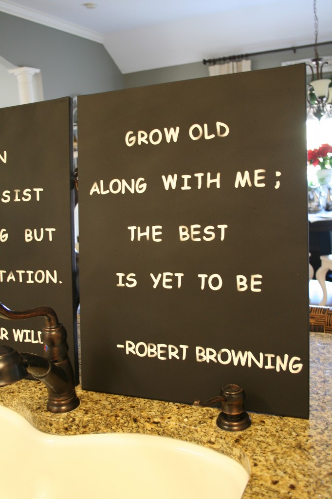 Spray Painted sign #diycraft #signs #spraypainted