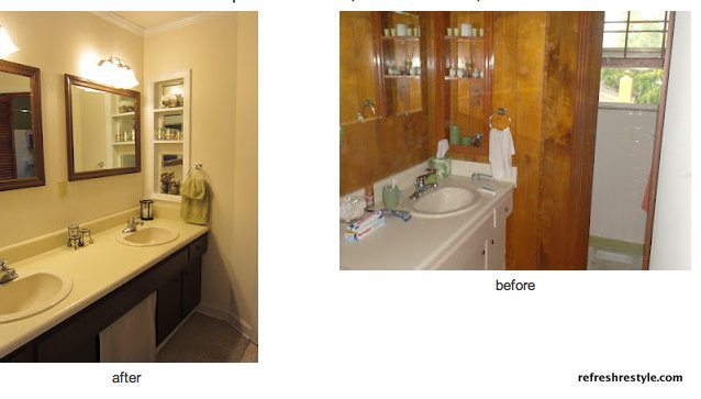 Recipes and Bathroom Makeover
