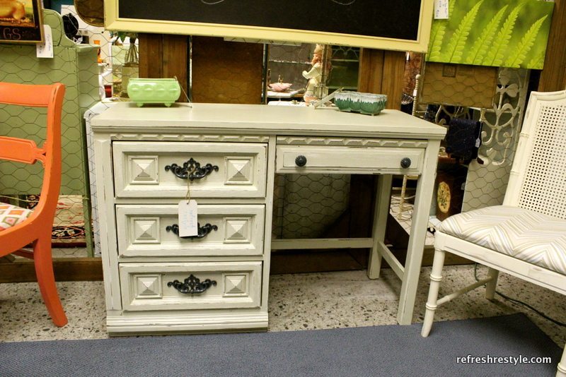 Thrifty Desk Makeover