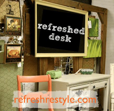 Thrifting Day Desk