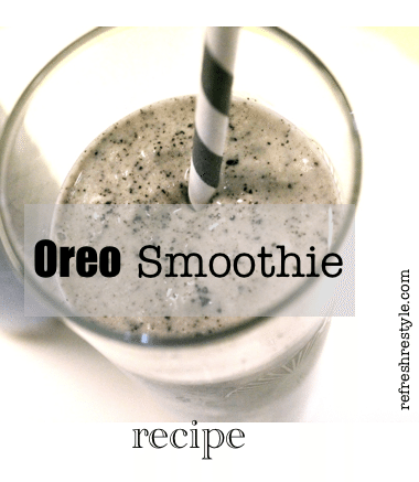 Oreo {Smoothie}