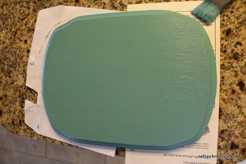 Painted board