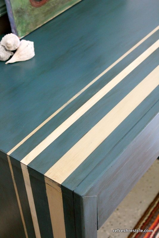 Blue desk