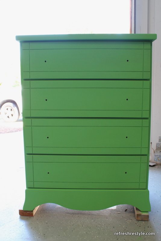 Green chest