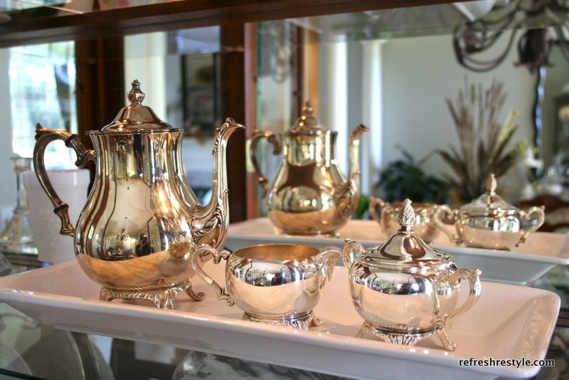Silver tea set