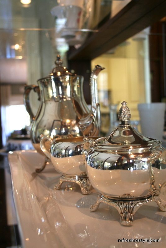 Silver tea set