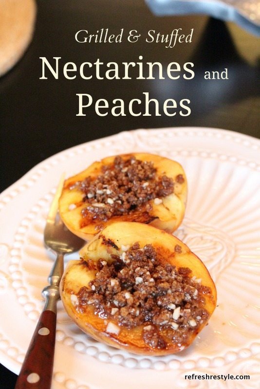 Grilled Nectarines and Peaches