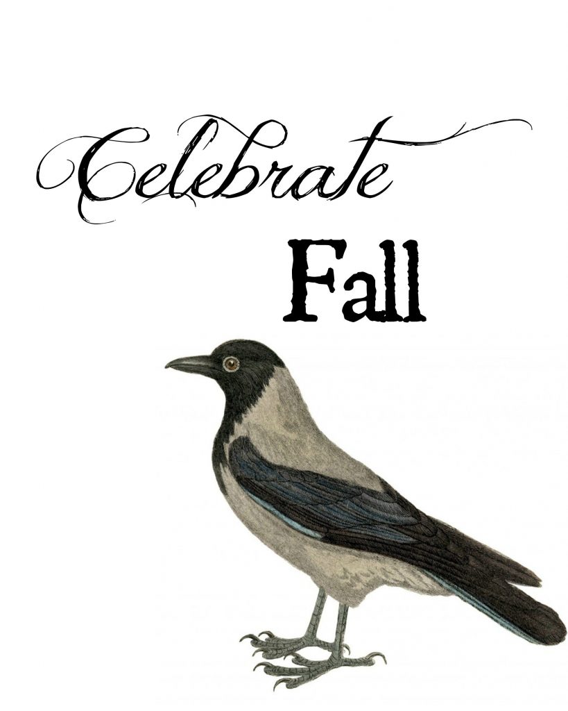 Autumn Print - free fall printable - Farmhouse decor idea from Refresh Restyle