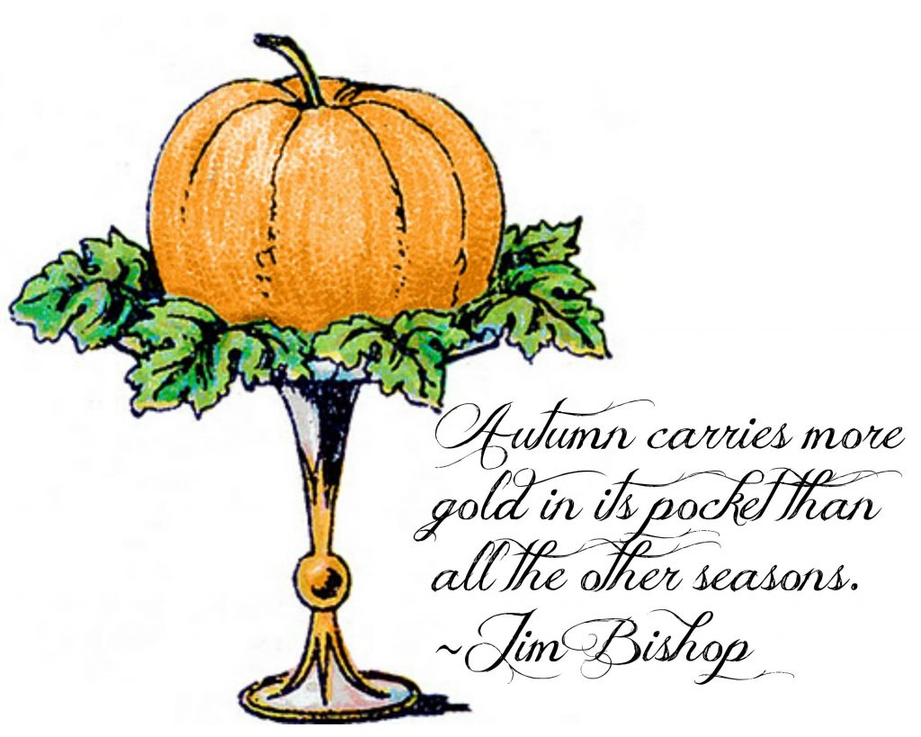 Autumn Print - free fall printable - Farmhouse decor idea from Refresh Restyle