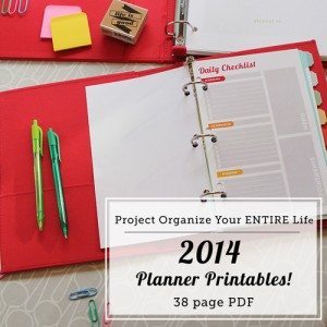 Printable Love {Customize Planner and Printables}