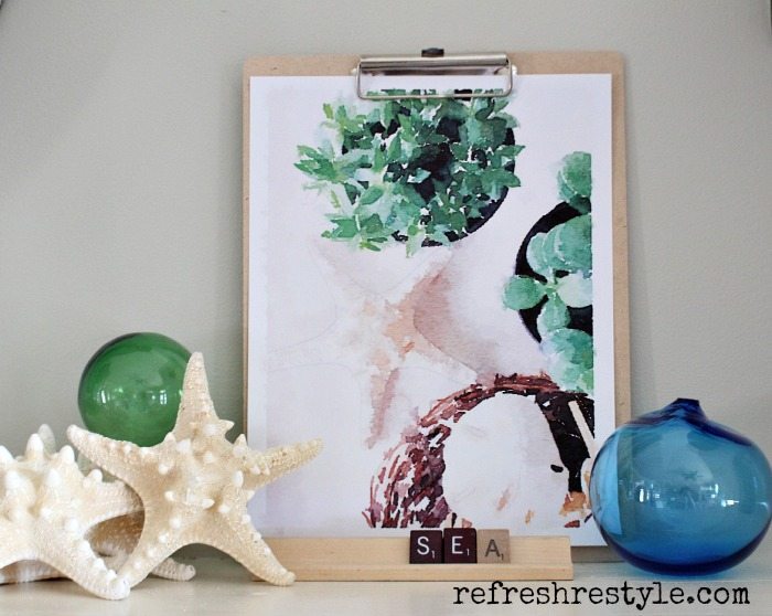 Beach Watercolor