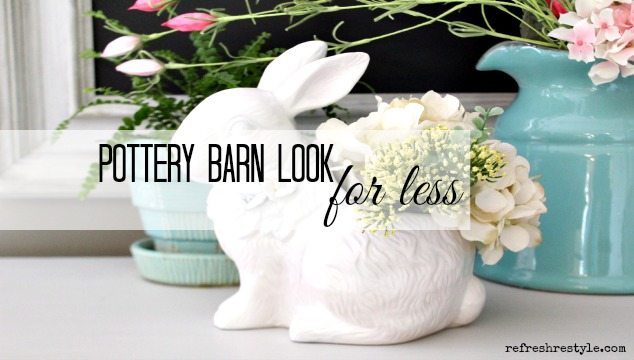Pottery Barn Ceramic Bunny Look for Less