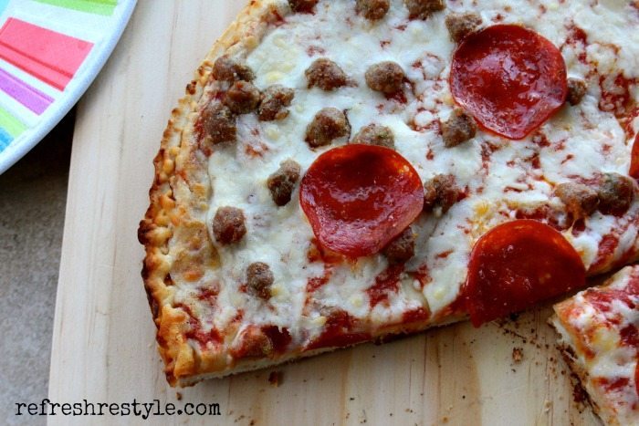 Grilled Pizza