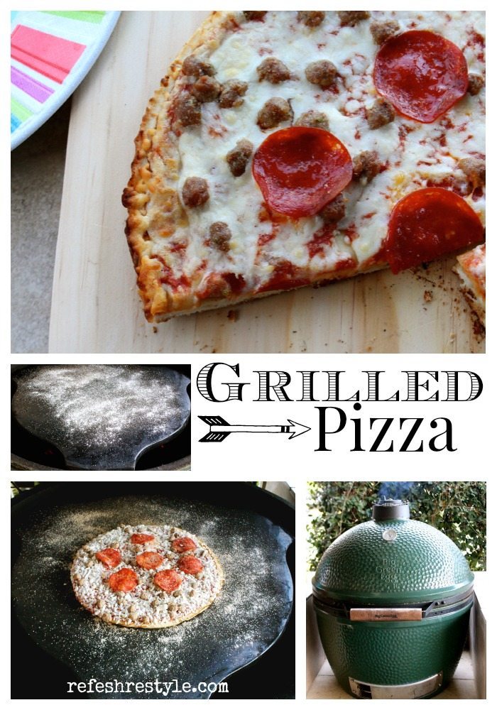 Grilled Pizza