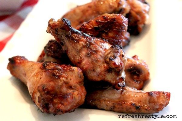 Smoked wings recipe