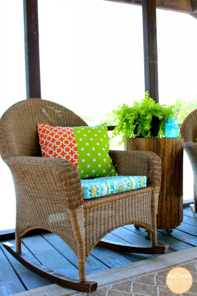 Fabric Rocking Chair 2