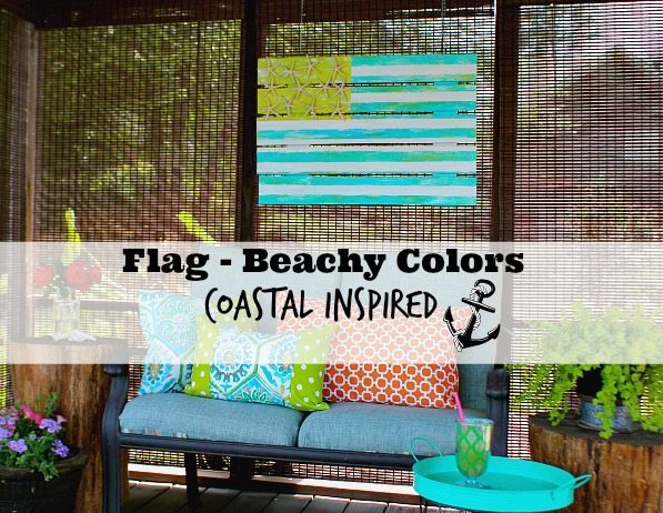 Coastal Inspired Flag