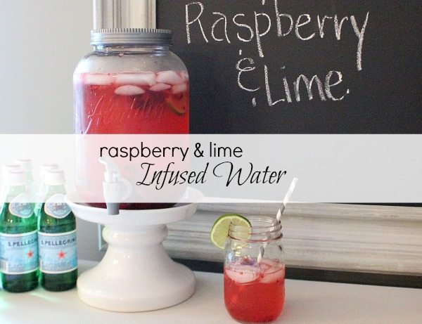 Raspberry and Lime Infused Water Recipe