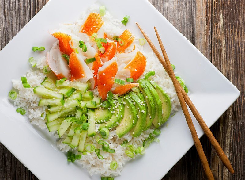 01 - Framed Cooks - California Roll Salad