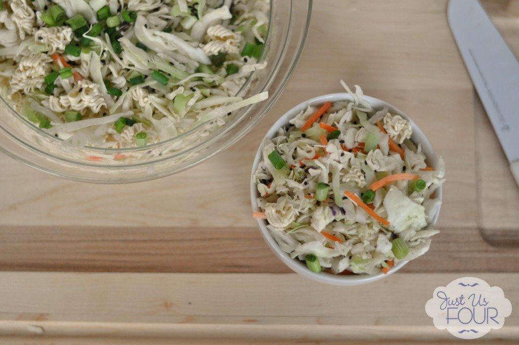 02 - Just Us Four - Asian Slaw Salad