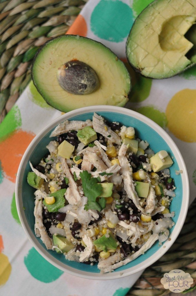 04 - Just Us Four - Chicken Avocado Quinoa Salad