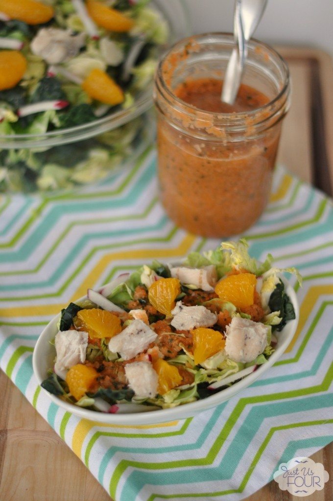 06 - Just Us Four - Chicken Kale Salad