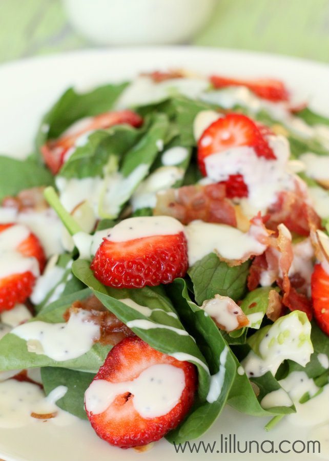 13 - Lil Luna - Strawberry Bacon Salad