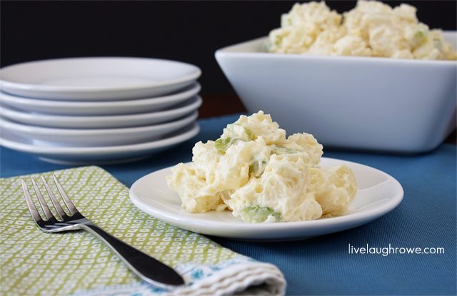 19 - Live Laugh Rowe - Homemade Potato Salad