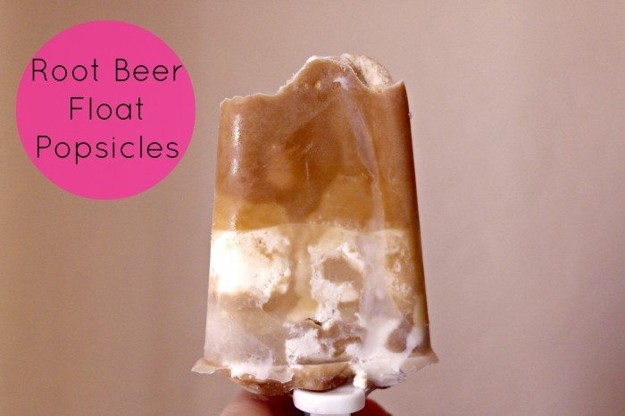 07 - Clever Pink Pirate - Root Beer Float Popsicles