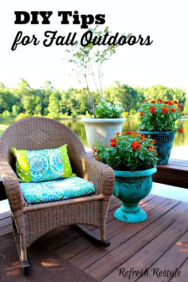Tips for Sprucing Up for Fall