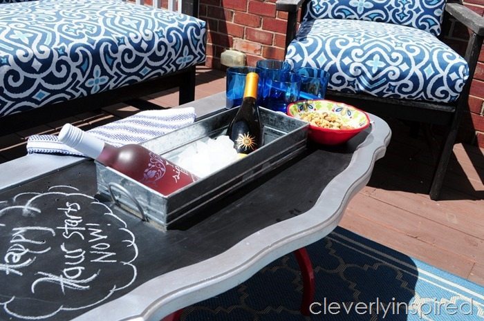 05 - Cleverly Inspired - Headboard to Outdoor Cooler Table