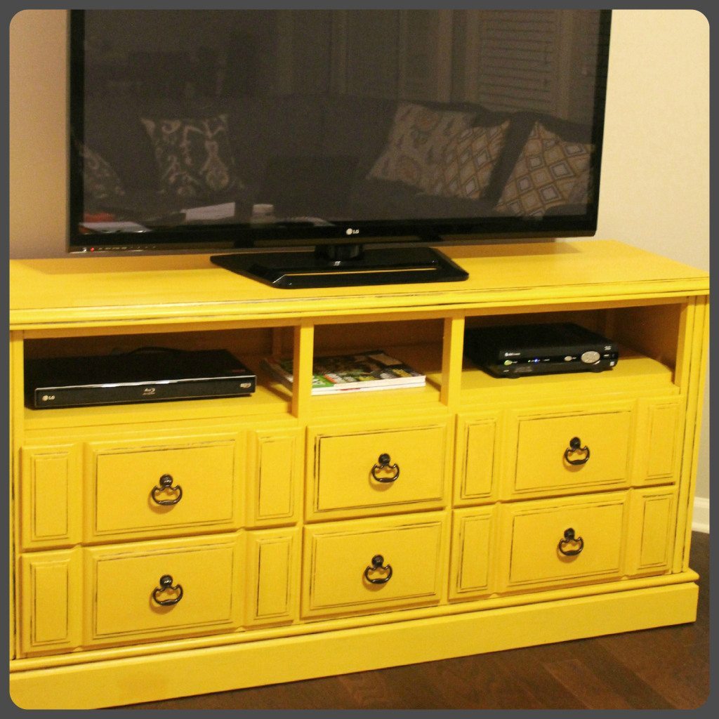06 - Domestic Superhero - Dresser turned TV Console
