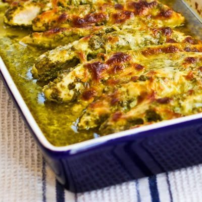 08 - Kalyns Kitchen - Baked Pesto Chicken