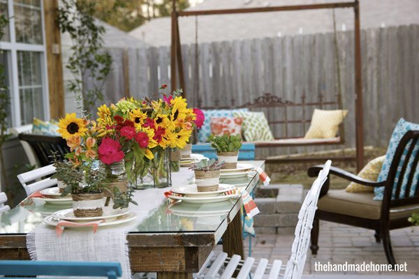 10 - The Handmade Home - Table from a Door