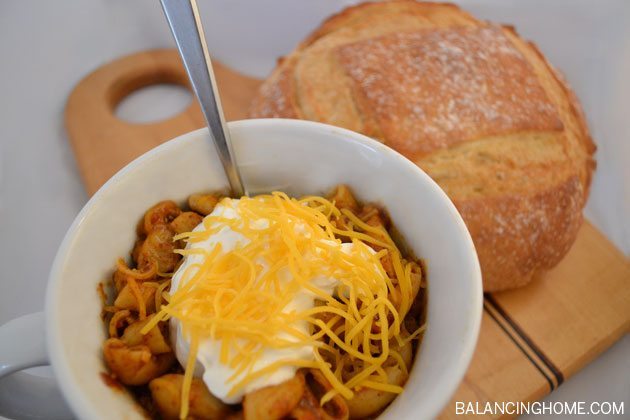 19 - Balancing Home - Simple Chili Mac