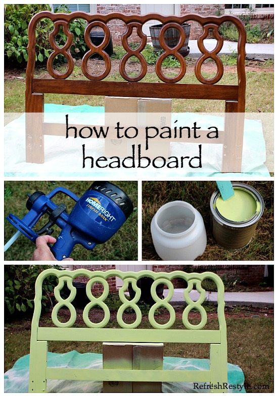 How to Paint a Headboard