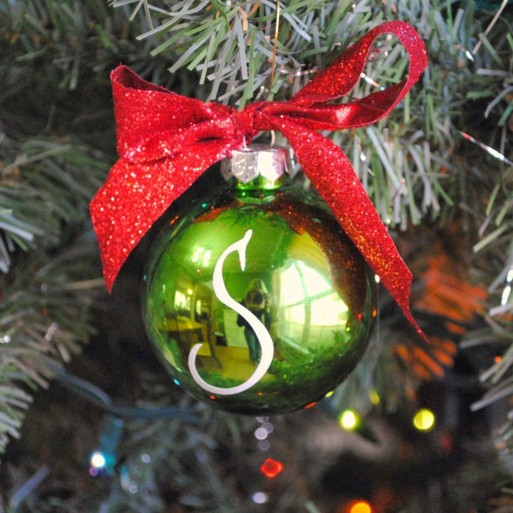 11 - Gingerly Made - Monogram Ornament