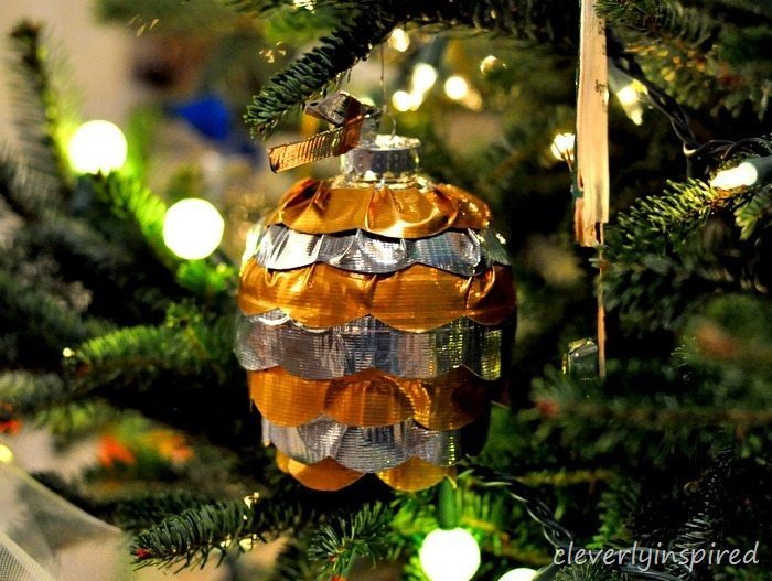15 - Cleverly Inspired - Duct Tape Ornament