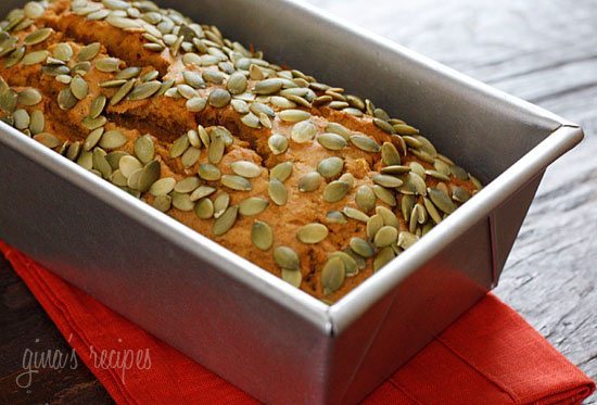 17 - Skinny Taste - Pumpkin Bread with Pepitas