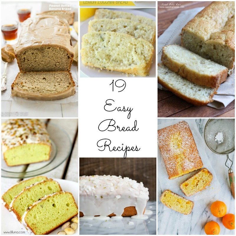 19-easy-bread-recipes-collage