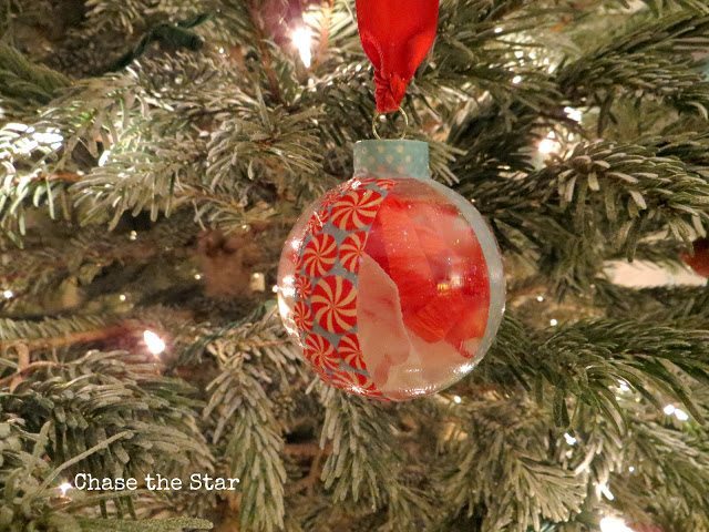 22 - Chase the Star - Washi Tape and Crepe Paper Ornament