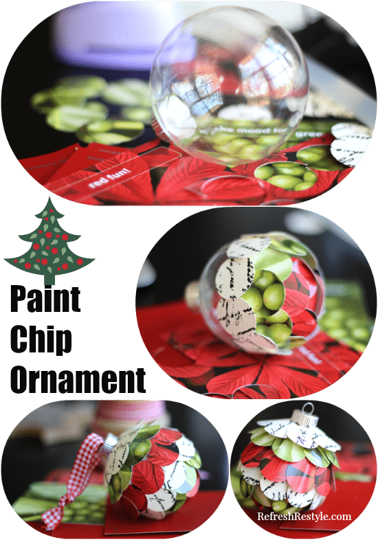 Paint Chip Ornament