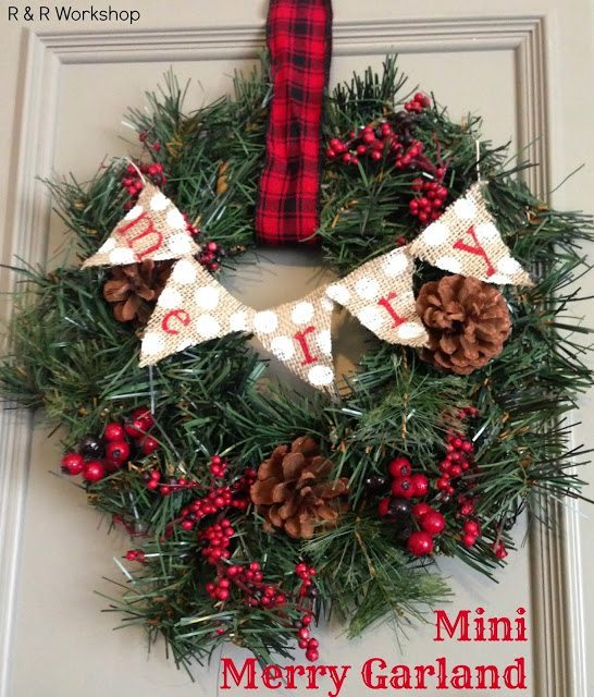 R & R Workshop - Mini Merry Bunting